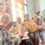 2025.11.9發送相片月曆關心張弟兄感謝神張弟兄現在有請外籍看護在照顧安心多了