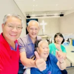 2026 6 21從加拿大回台的曾淼泉弟兄特來教會關心